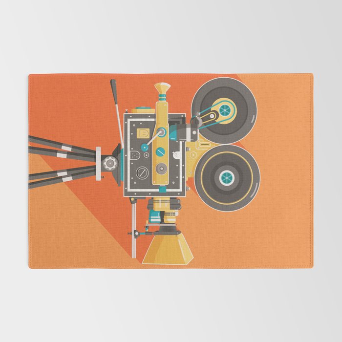 Cine Orange Lens Rug Gallery Image 2