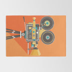 Cine Orange Lens Rug Gallery Image 2