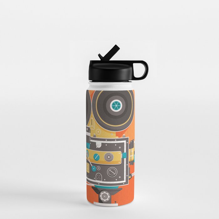 Cine Orange Lens Water Bottle