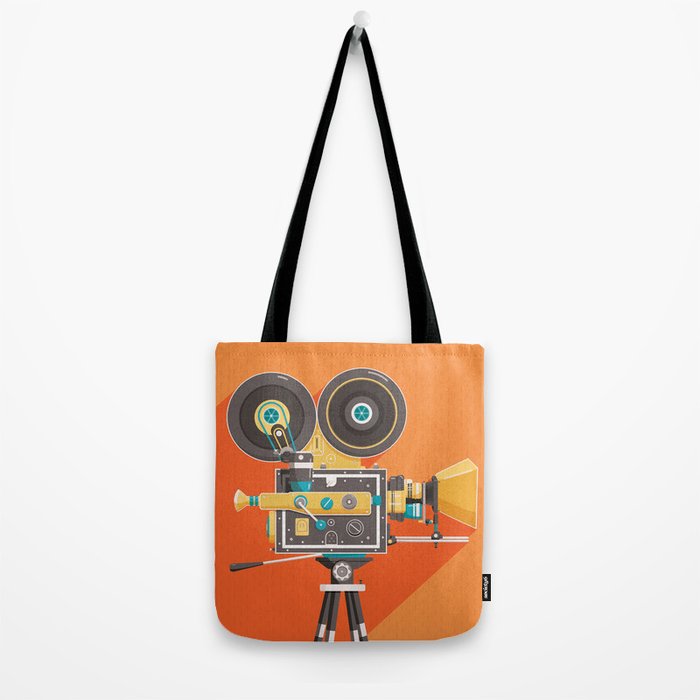 Cine Orange Lens Tote Bag Gallery Image 2
