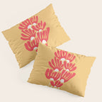 Fiery flowers Pillow Sham Gallery Image 3