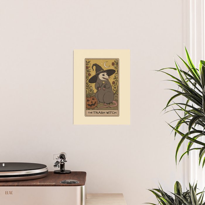 The Trash Witch - Possum Tarot Poster Gallery Image 2