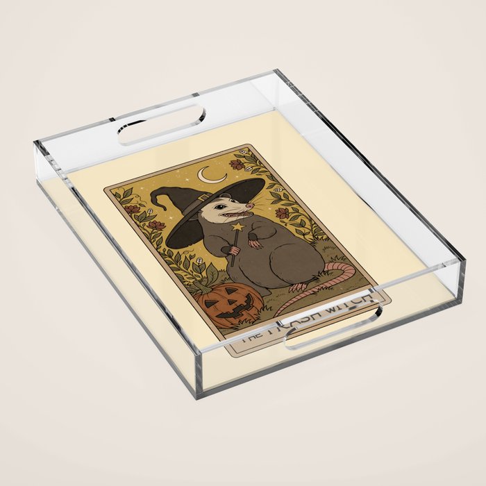 The Trash Witch - Possum Tarot Acrylic Tray Gallery Image 1