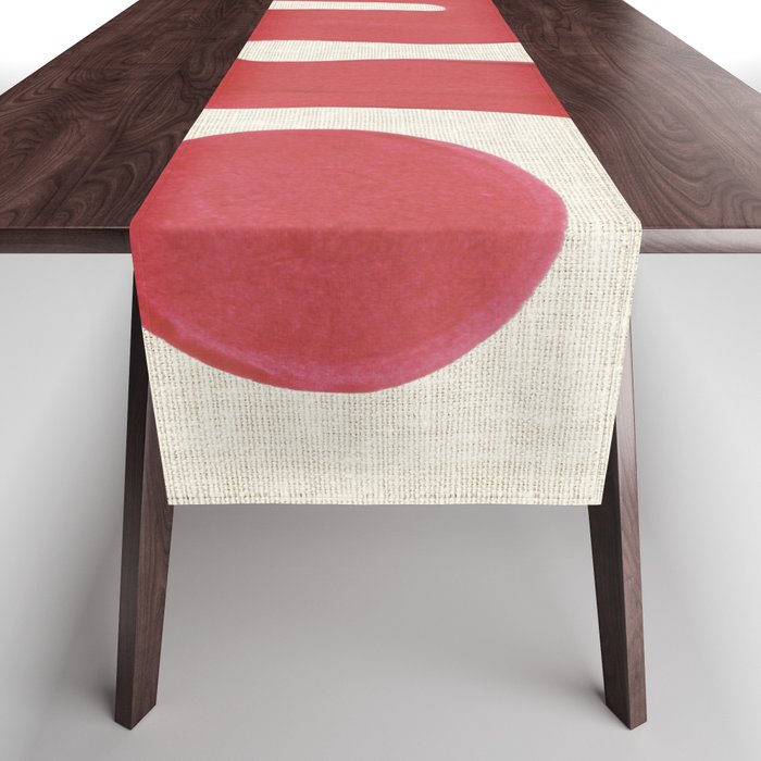 Double Red River Sun Table Runner Gallery Image 1