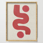 Double Red River Sun Serving Tray Gallery Image 1