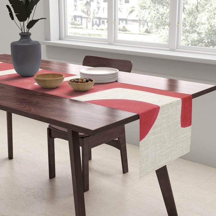 Double Red River Sun Table Runner Gallery Image 2