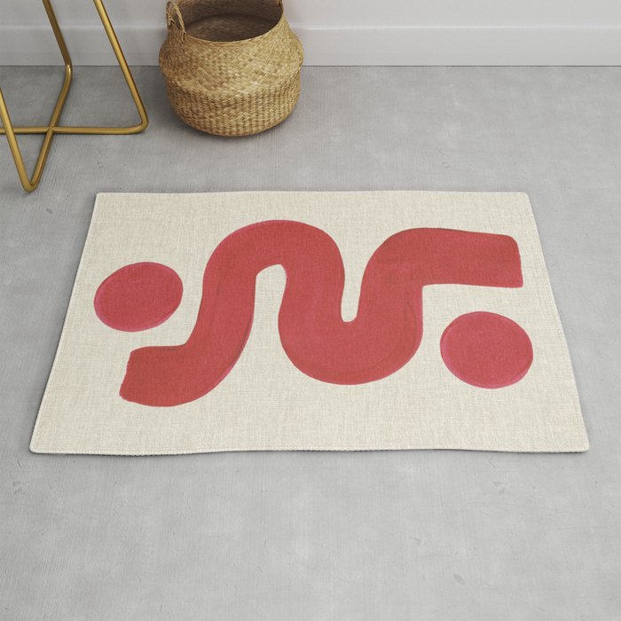 Double Red River Sun Rug Gallery Image 1