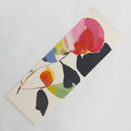 Minimal Abstract Colorful Flower Yoga Mat Gallery Image 1