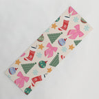 Cute Christmas Yoga Mat Gallery Image 1