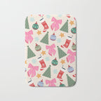 Cute Christmas Bath Mat Gallery Image 1