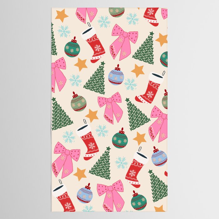 Cute Christmas Tablecloth Gallery Image 2