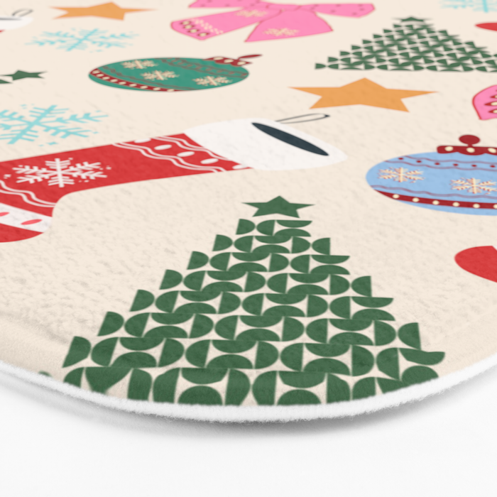Cute Christmas Bath Mat Gallery Image 3