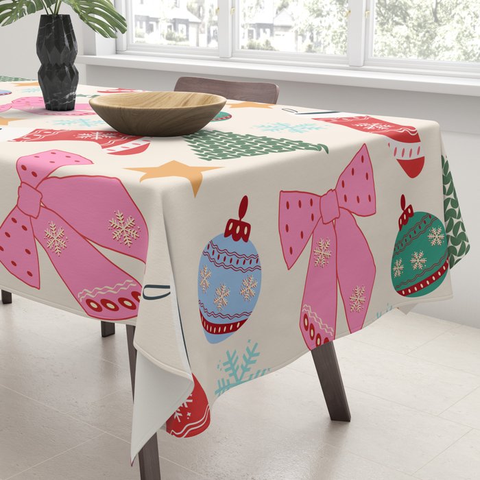 Cute Christmas Tablecloth Gallery Image 3