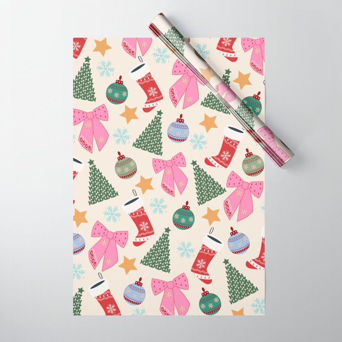 Cute Christmas Wrapping Paper Gallery Image 1