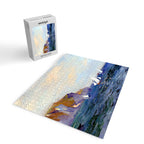 Claude Monet - Cliffs and Sailboats at Pourville Jigsaw Puzzle Gallery Image 2