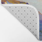 Claude Monet - Cliffs and Sailboats at Pourville Bath Mat Gallery Image 2
