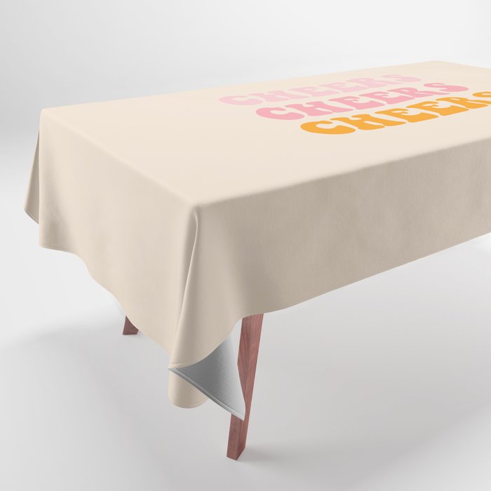 cheers cheers cheers Tablecloth Gallery Image 1