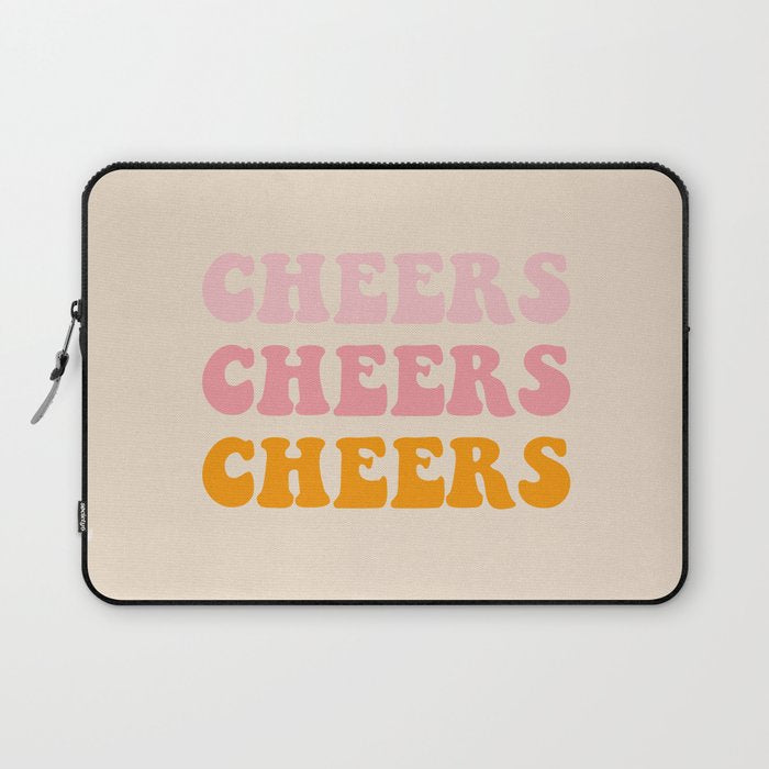 cheers cheers cheers Laptop Sleeve Gallery Image 1