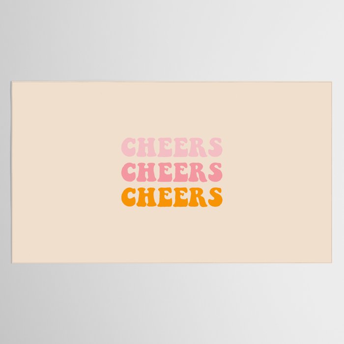 cheers cheers cheers Tablecloth Gallery Image 2