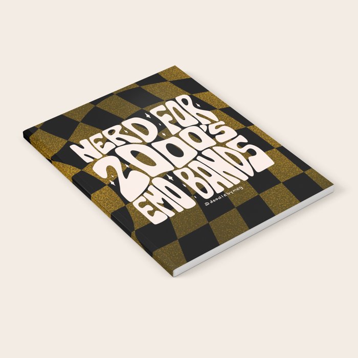 Nerd for the 2000's Emo Bands Notebook Gallery Image 1