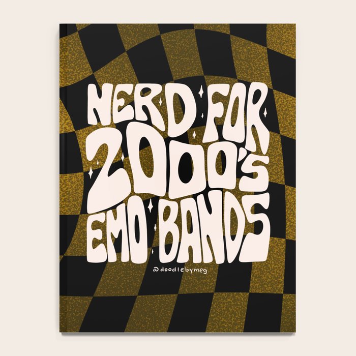 Nerd for the 2000's Emo Bands Notebook Gallery Image 4