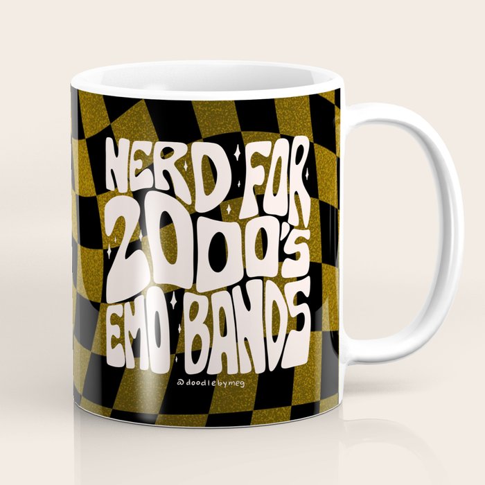 Nerd for the 2000's Emo Bands Coffee Mug Gallery Image 1