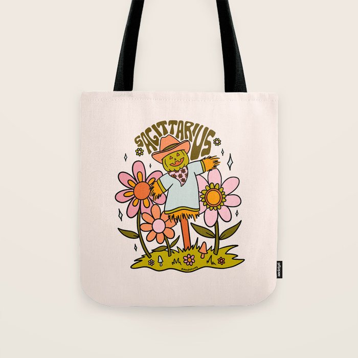 Sagittarius Scarecrow Tote Bag Gallery Image 1