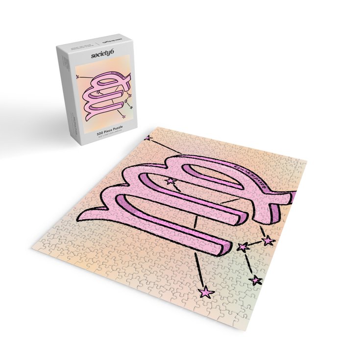 Virgo Symbol Jigsaw Puzzle Gallery Image 2