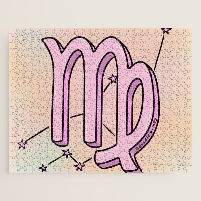 Virgo Symbol Jigsaw Puzzle Gallery Image 1