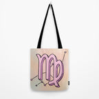 Virgo Symbol Tote Bag Gallery Image 2