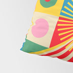 Happy Circus Pillow Sham Gallery Image 4