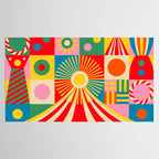 Happy Circus Tablecloth Gallery Image 2