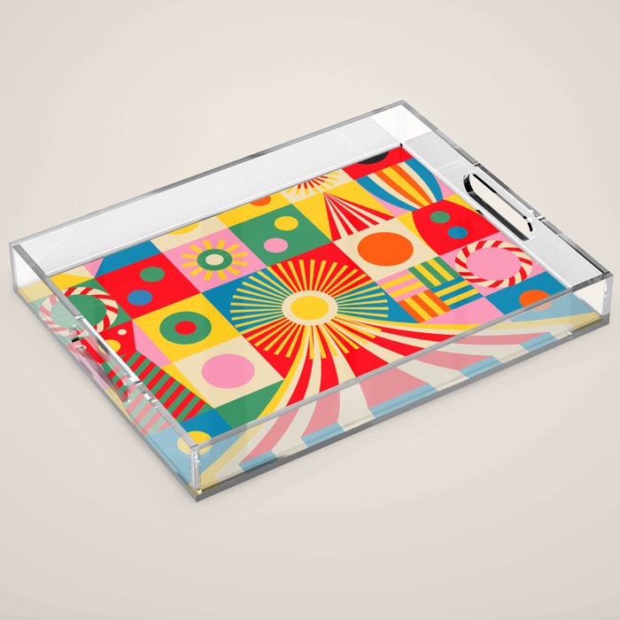 Happy Circus Acrylic Tray Gallery Image 1