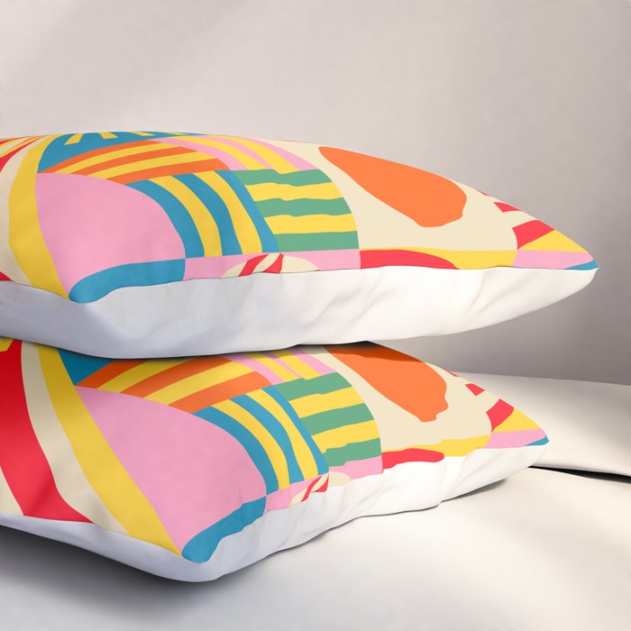 Happy Circus Pillow Sham Gallery Image 3
