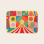 Happy Circus Bath Mat Gallery Image 1
