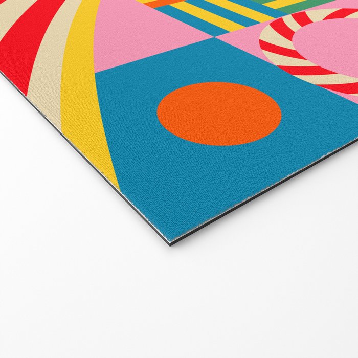 Happy Circus Welcome Mat Gallery Image 2