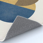 Circle color pieces abstract geometric Rug Gallery Image 4