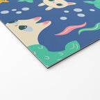 Pretty Purrmaids - Cat Mermaids Welcome Mat Gallery Image 2