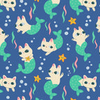 Pretty Purrmaids - Cat Mermaids Coffee Mug Gallery Image 2