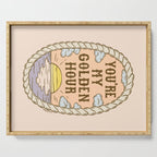 GOLDEN HOUR Serving Tray Gallery Image 1
