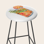 Blood Orange Tequila Sunrise Stool Gallery Image 2