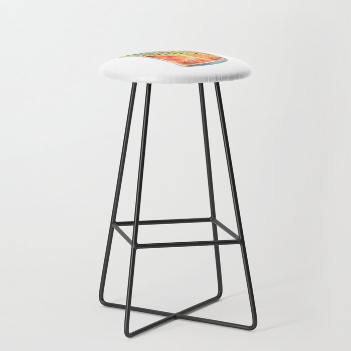 Blood Orange Tequila Sunrise Stool Gallery Image 1