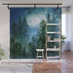Silent Forest Wall Mural Gallery Image 1