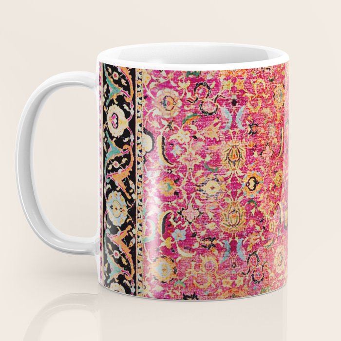 Shirvan Antique Persian Rug Print Coffee Mug Gallery Image 3