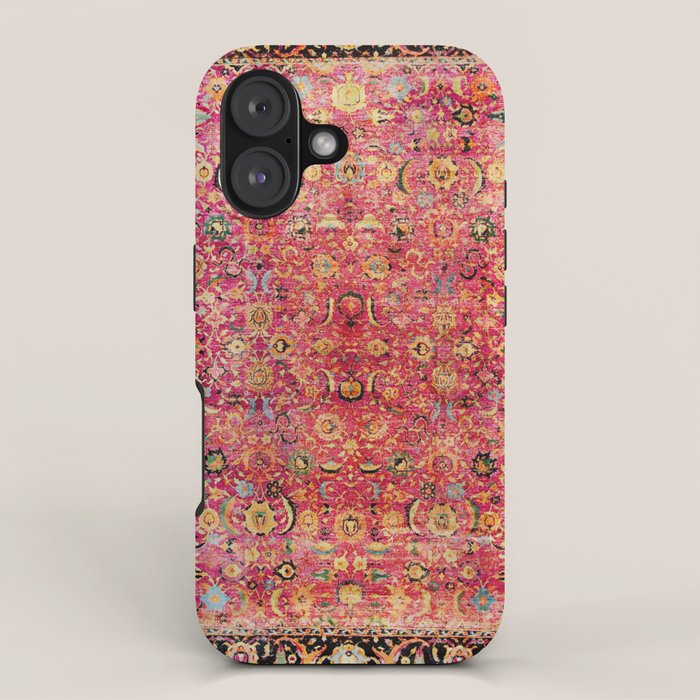 Shirvan Antique Persian Rug Print iPhone Case Gallery Image 1