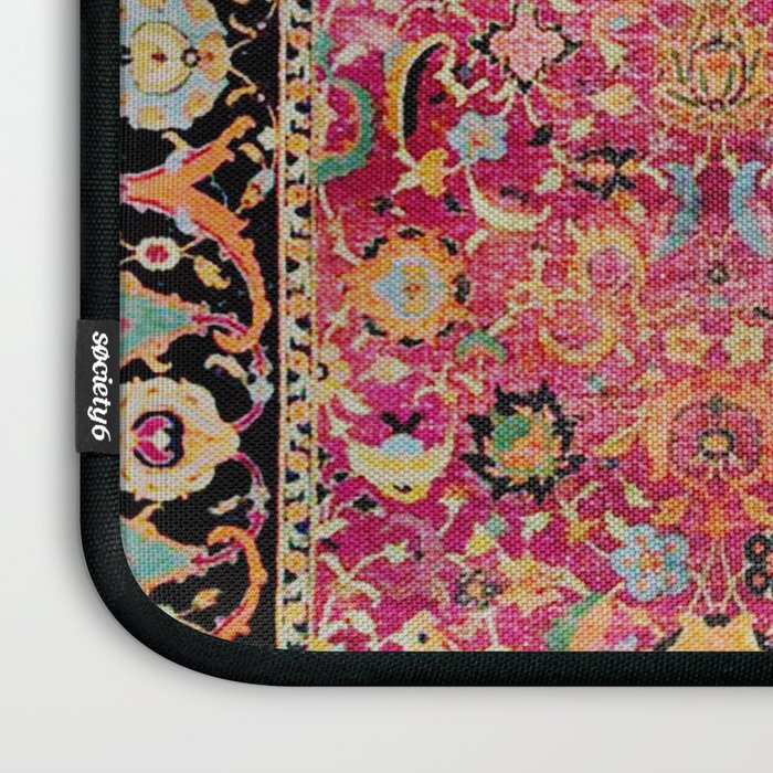Shirvan Antique Persian Rug Print Laptop Sleeve Gallery Image 3