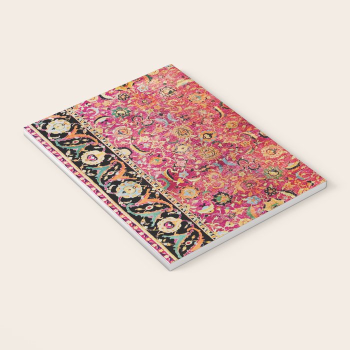 Shirvan Antique Persian Rug Print Notebook Gallery Image 3
