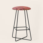 Shirvan Antique Persian Rug Print Stool Gallery Image 1