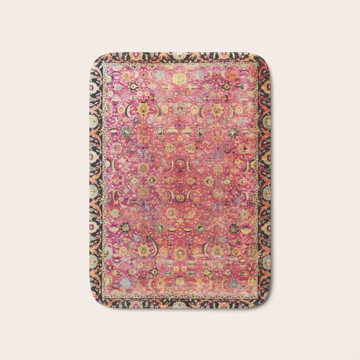 Shirvan Antique Persian Rug Print Bath Mat Gallery Image 1