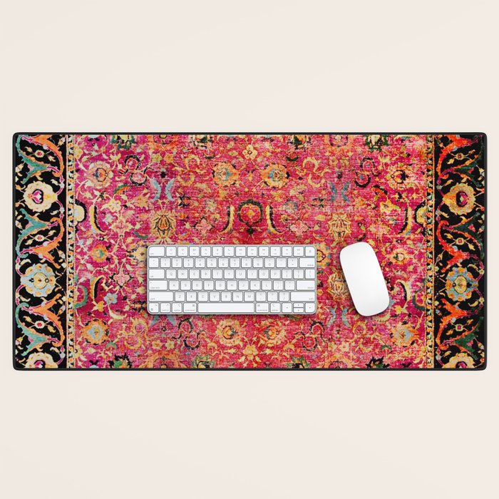 Shirvan Antique Persian Rug Print Desk Mat Gallery Image 1
